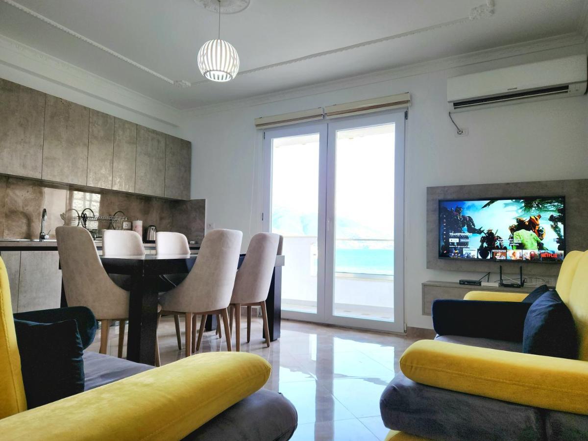 Panorama View Apt, 150M To Beach, 750M Lungo Mare Daire Avlonya Dış mekan fotoğraf