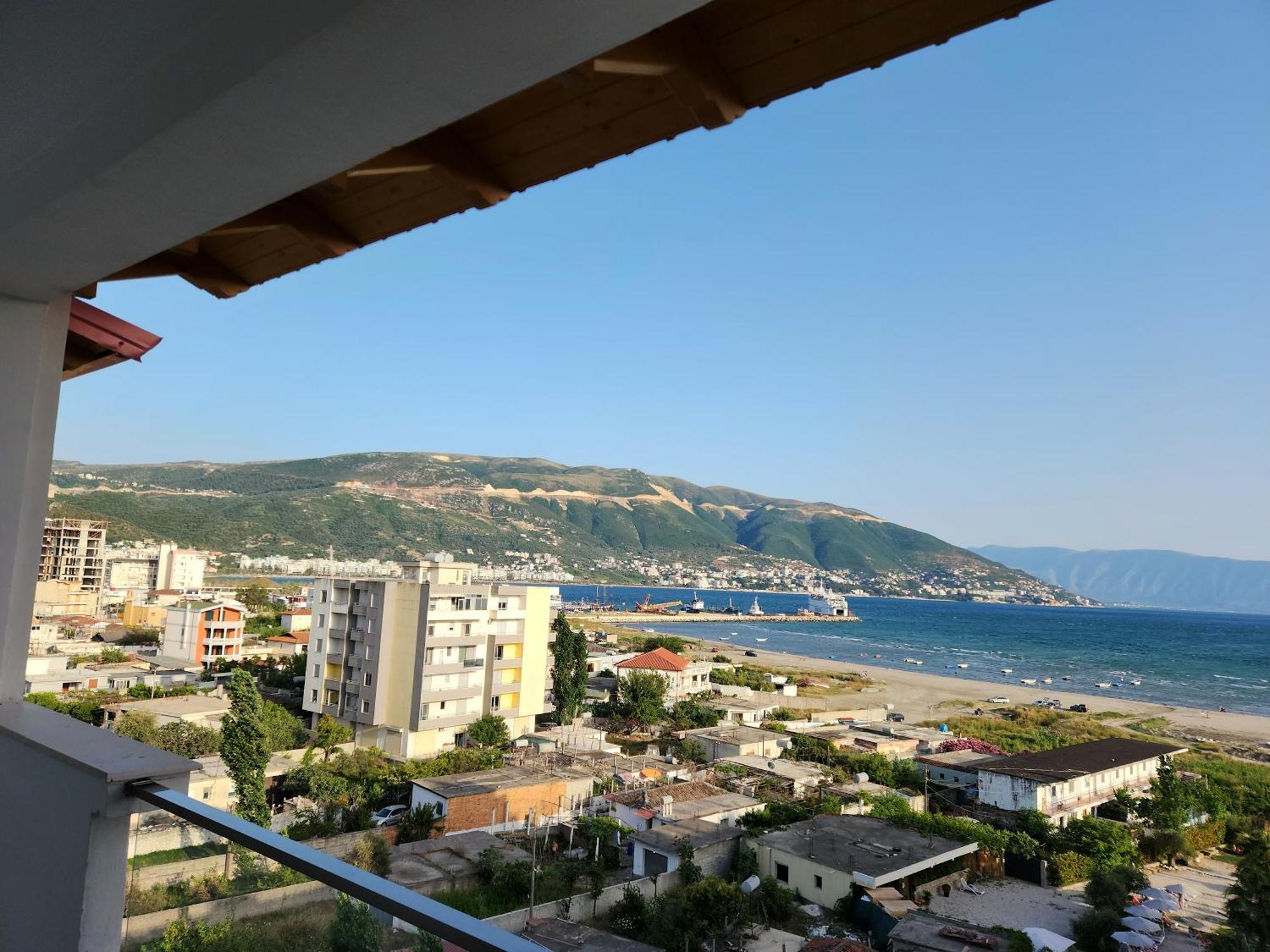 Panorama View Apt, 150M To Beach, 750M Lungo Mare Daire Avlonya Dış mekan fotoğraf